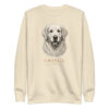 unisex-premium-sweatshirt-bone-front-6a8e01c51af08.jpg The Bond Portrait Crewneck — Custom Pet Sweatshirt