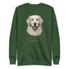 unisex-premium-sweatshirt-forest-green-front-6a8dc9fc81459.jpg The Bond Portrait Crewneck — Custom Pet Sweatshirt