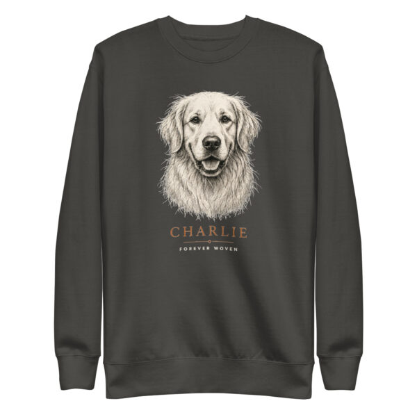 unisex-premium-sweatshirt-vintage-black-front-6a8dc9fc83319.jpg The Bond Portrait Crewneck — Custom Pet Sweatshirt