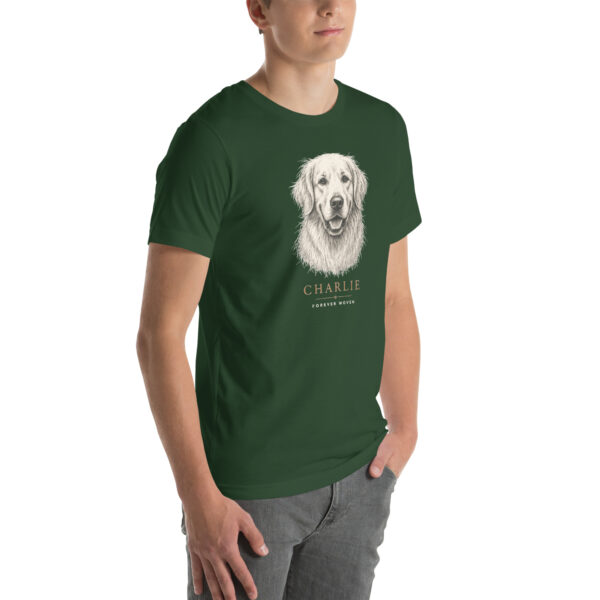 The Bond Portrait Tee — Custom Pet T-Shirt